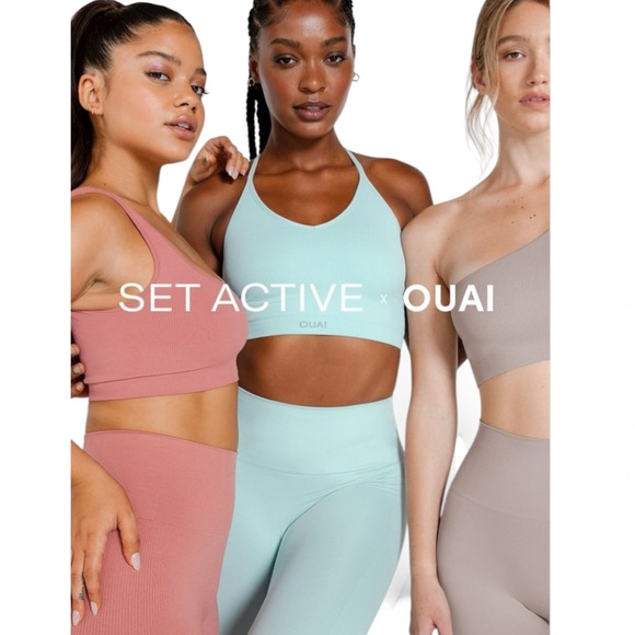 ✨SET ACTIVE x OUAI Sculptflex Leggings in North Bondi Limited Edition Size M - Picture 5 of 8